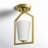 Glass Semi Flush Mount-1168082747