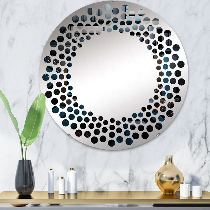 Cesilia Circle Mirror, 31.4" x 31.4"