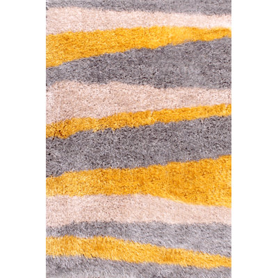 Ani Abstract Shag Area Rug