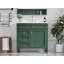 Meuble-lavabo de 36 po avec lavabo supérieur, meuble-lavabo moderne avec 2 tiroirs et tiroir escamotable, meuble-lavabo simple-117193676-117193678