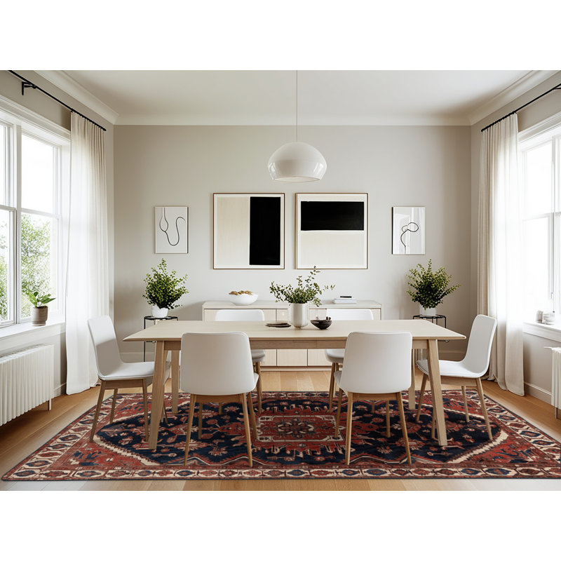 Tapis brun lavable à la machine, Rectangle 7 pi x 10 pi