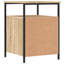 Dura 44cm W Iron Bedside Table-109785345
