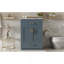 Meuble-lavabo 24 po avec lavabo intégré en céramique, meuble-lavabo à 2 portes, 1 tiroir basculant et meuble-lavabo simple pour salle de bain de petite et moyenne taille, bleu-1523542222