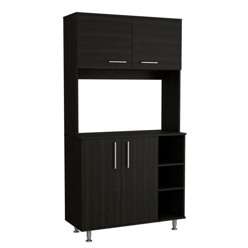 3-Shelf Pantry Cabinet Wenge