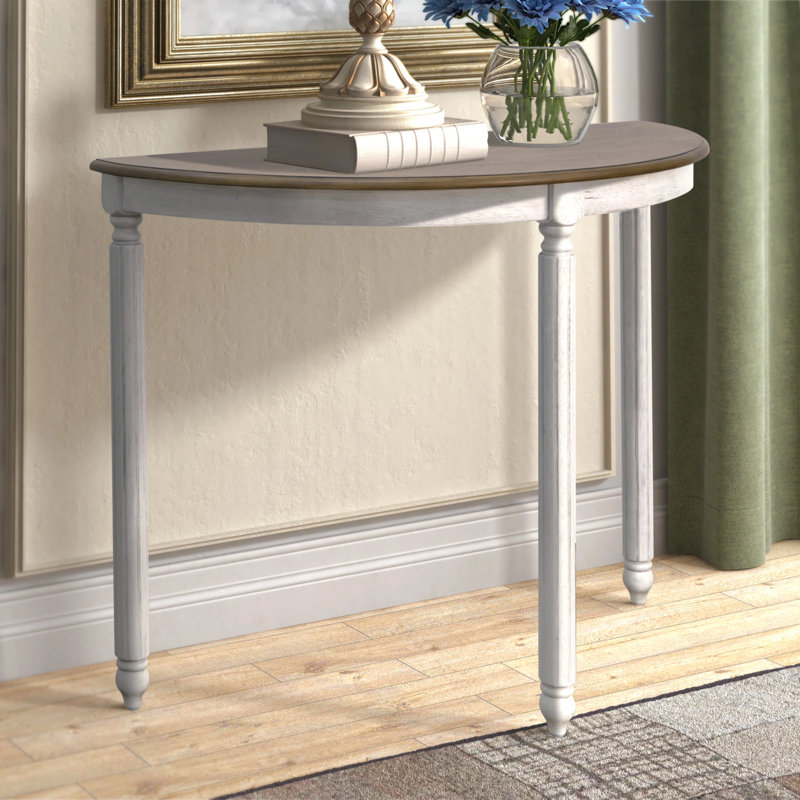 Console en bois massif 37 po Locke