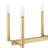 Marbleton 8-Light Dimmable Steel Linear Chandelier-111814283