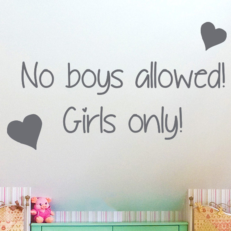 Wall Decal, Grey, Large