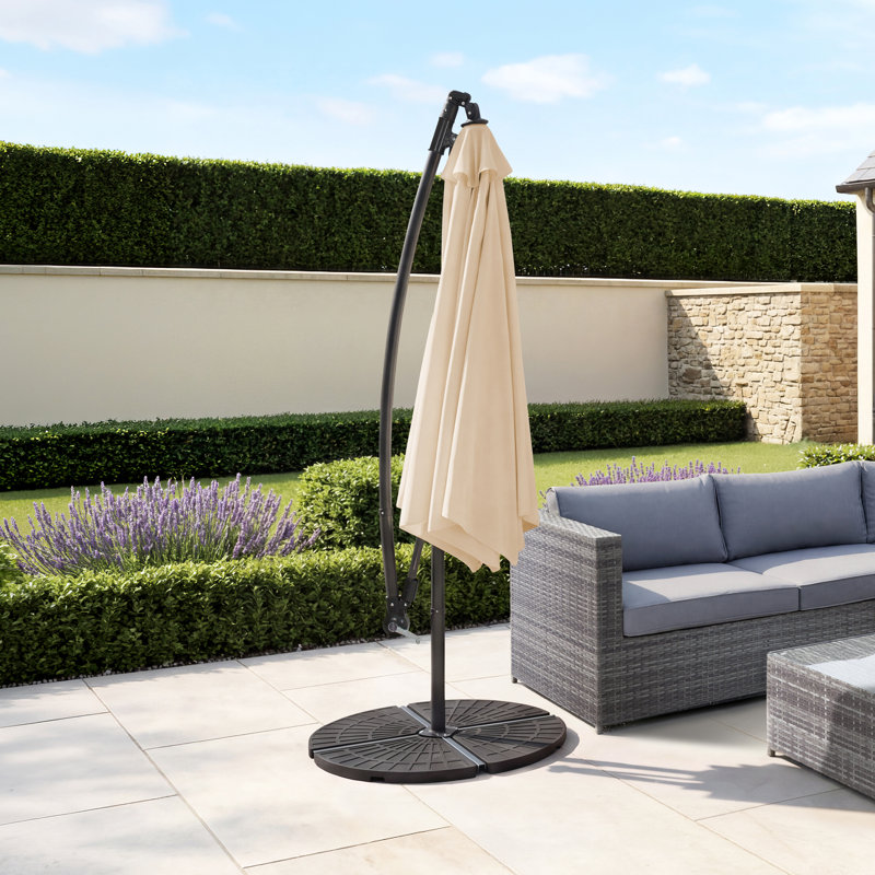 300cm Cantilever Parasol, Beige