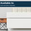 Surmatelas en mousse froide sans matelas 1 po Marnie Alwyn Home-965133390-975066128