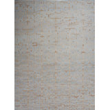 Geometric Area Rug in Light Gray/Brown