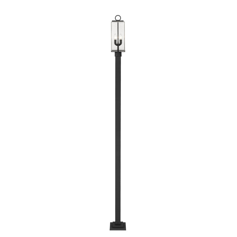 Luminaire d'extérieur 2 lumières Ahmauri, H 114,25 po x l 9,25 po x P 9,25 po