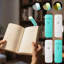 Ensemble de 4 lampes de lecture USB rechargeables pour enfants - Lampe à pince