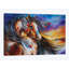 « 5 plumes indien guerre du cheval », reproduction sur toile-32894290