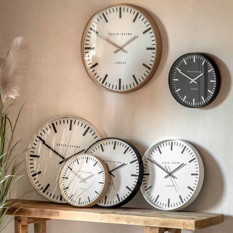 Longstone Clock 50cm, Natural