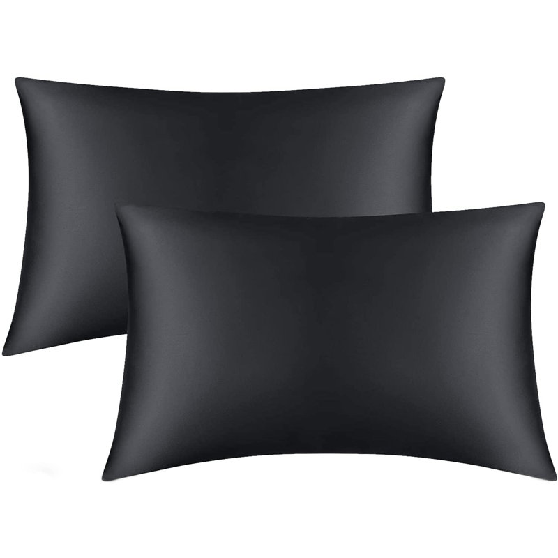 Ravanna Pillow Case, Black