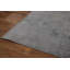 Tapis gris élégant d'inspiration rétro 5 x 8 po