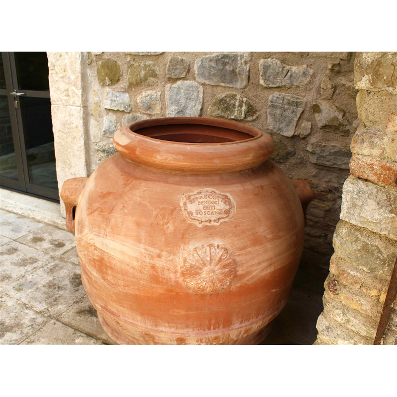 30 in. Handmade Oricio Urn, 30" H x 32" W x 32" D