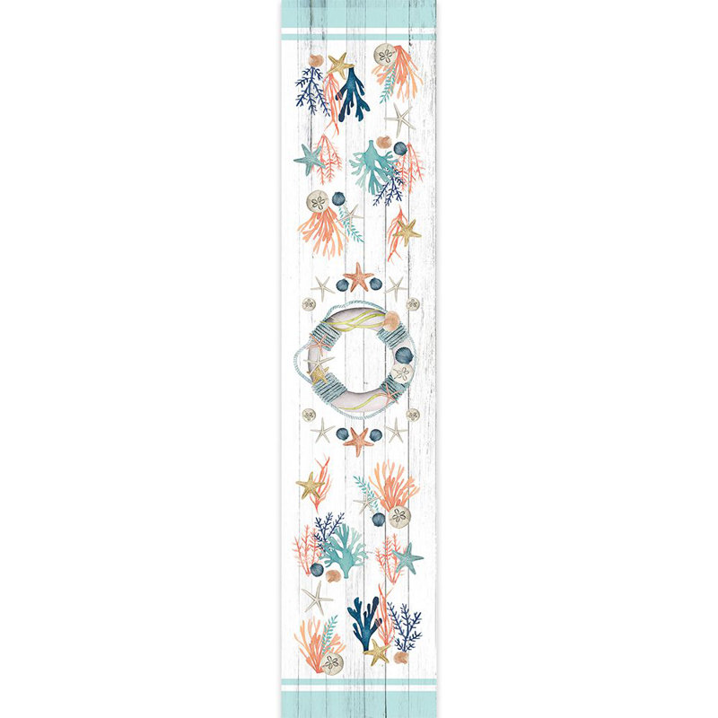 Coastal Reef Table Runner, 13" x 72"