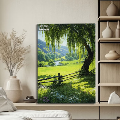 1 Piece Wrapped Canvas Wall Art