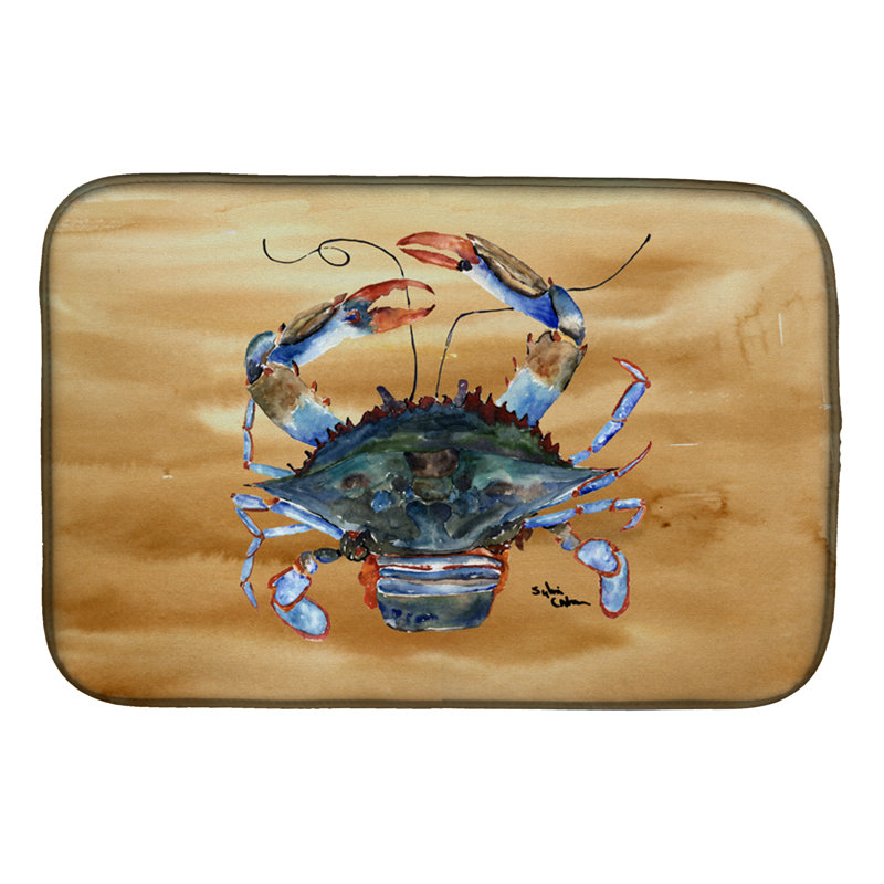 Tapis de séchage crabe