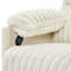 Fauteuil inclinable manuel en velours côtelé Sabria Bocaton-106462793
