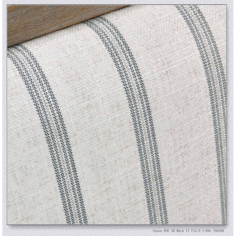 Fauteuil beige en polyester à 4 pieds