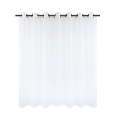 Rideau transparent en polyester Selenia