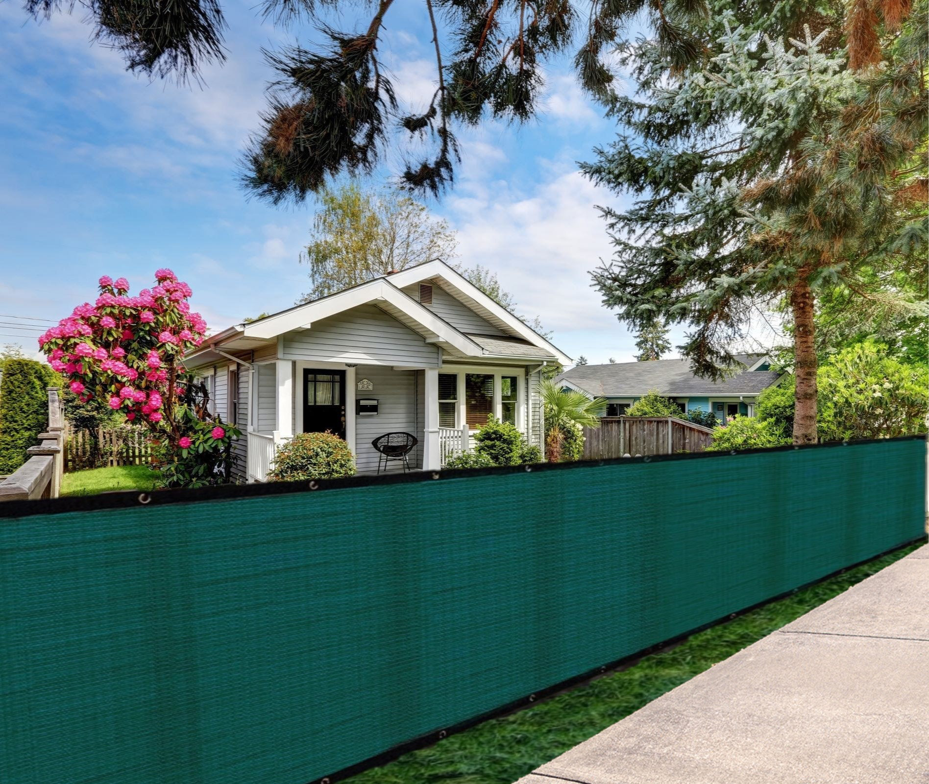 BalajeesUSA 6ft x 50ft Green privacy fence screen - Wayfair Canada