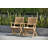 Anautica Outdoor Patio 9pc FSC Solid Teak Wood Dining Set