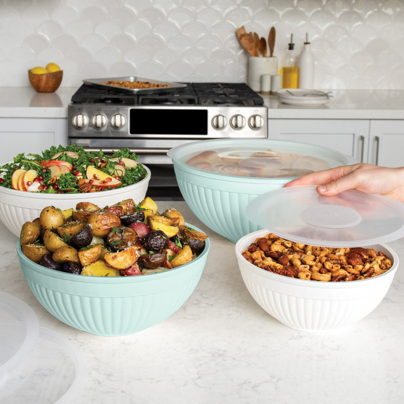 8 Piece Covered Bowl Set