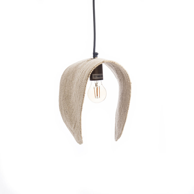 Grass Novelty Lamp Shade ( Uno ) in Natural, 33" H x 28" W x 61" D 