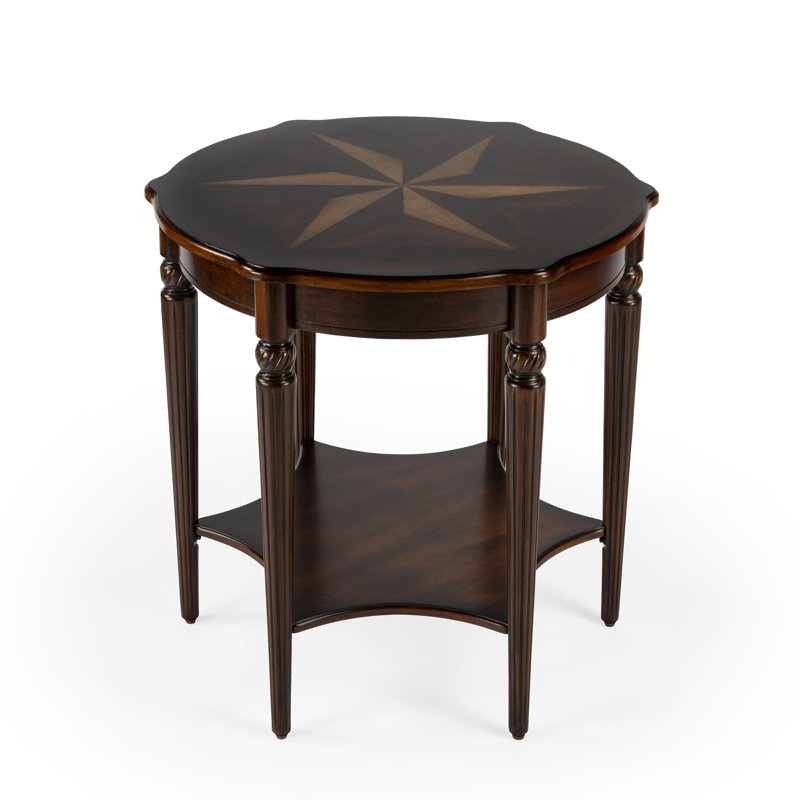 Bainbridge Round Side Table, Cherry