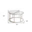 Ensemble de 2 tables basses Lynsay-88418809