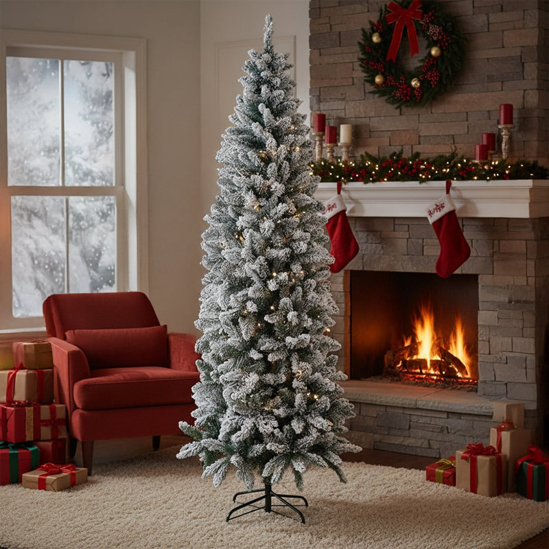 6.89' H Artificial Pine Christmas Tree