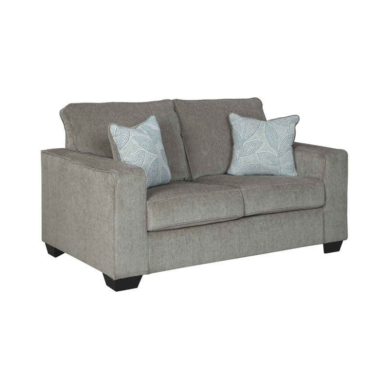 New Britain Upholstered 62'' Loveseat, Grey