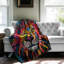 Animal Oil - 1 Piece Premium Sherpa Blanket-99458503