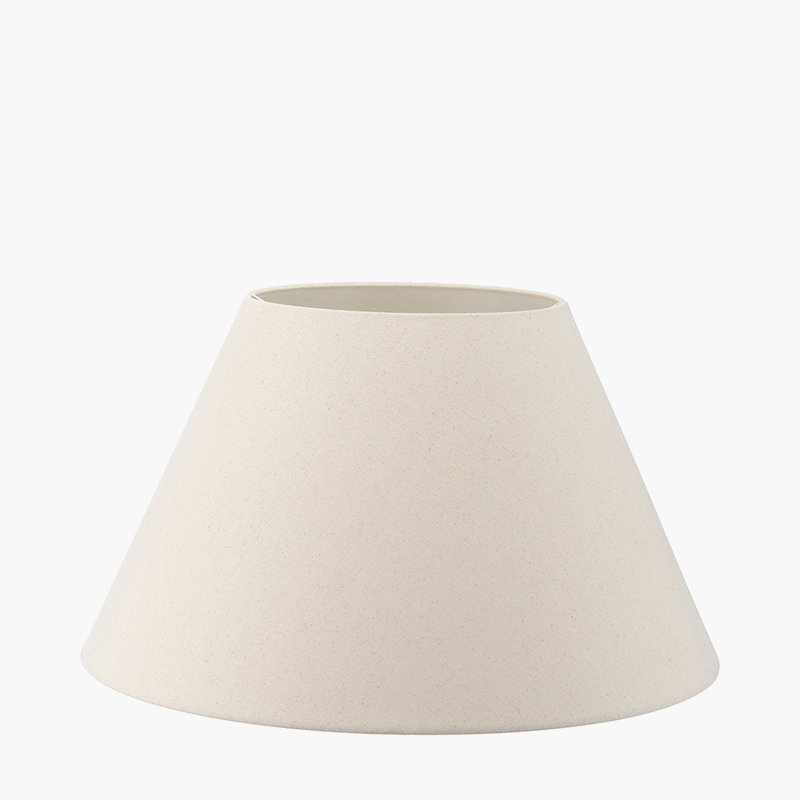 Deason Linen Empire Lamp Shade, 33cm H x 55cm W x 55cm D
