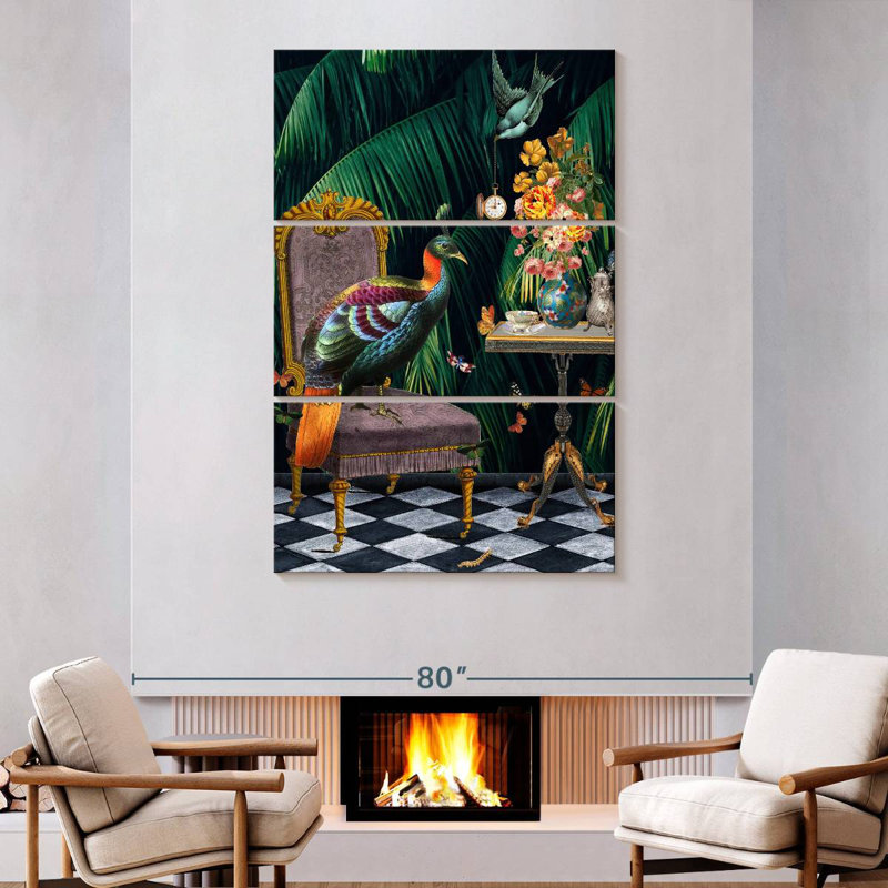 Brampt Tea Time, 74'' H X 48'' W