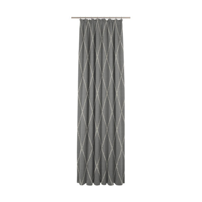 Beeman Pencil Pleat Opaque Single Curtain