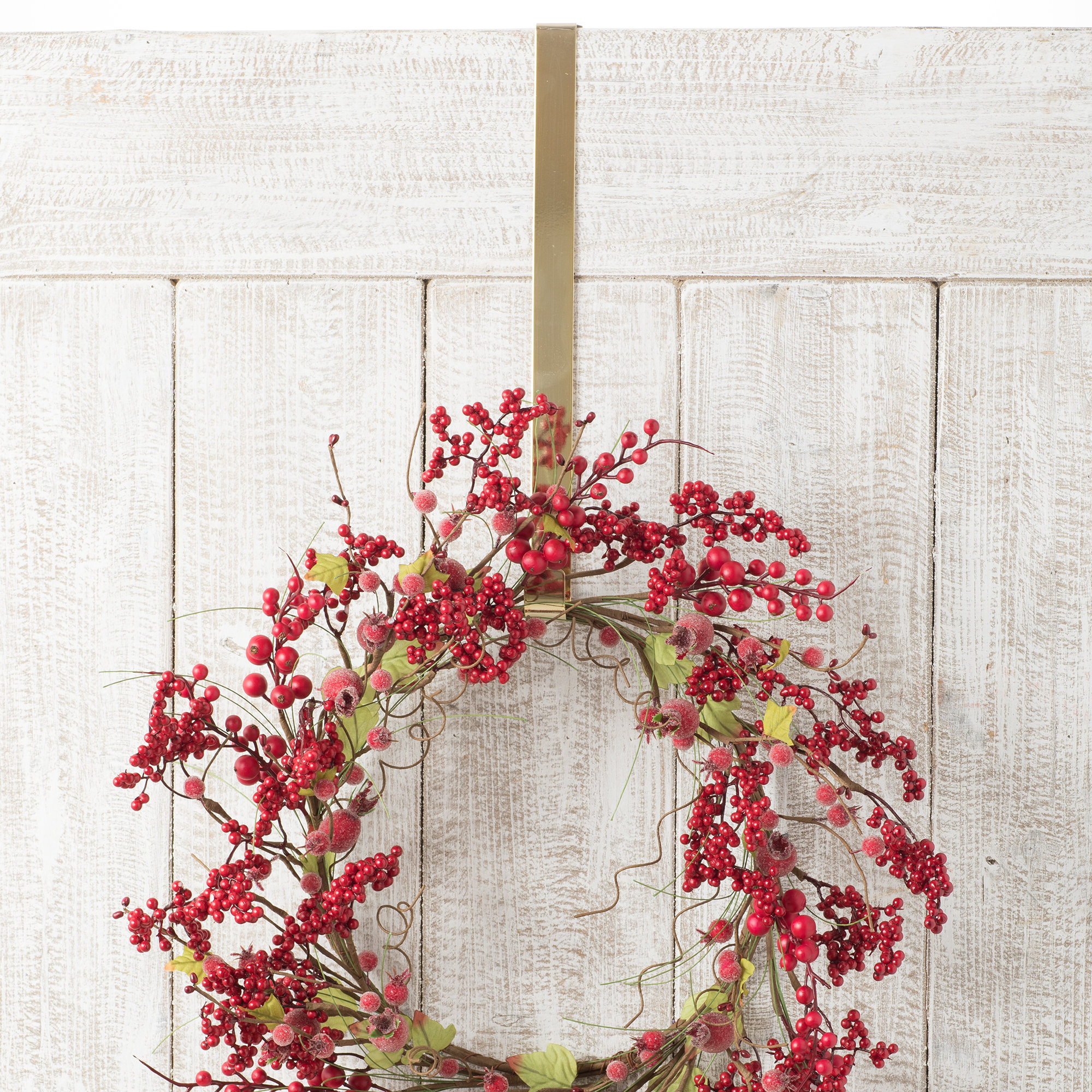 2'' Metal Wreath Hanger, Gold
