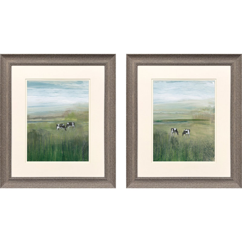 «Out to pasture», art encadré