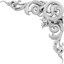 Applique Huron Rosette-32727665-32727697