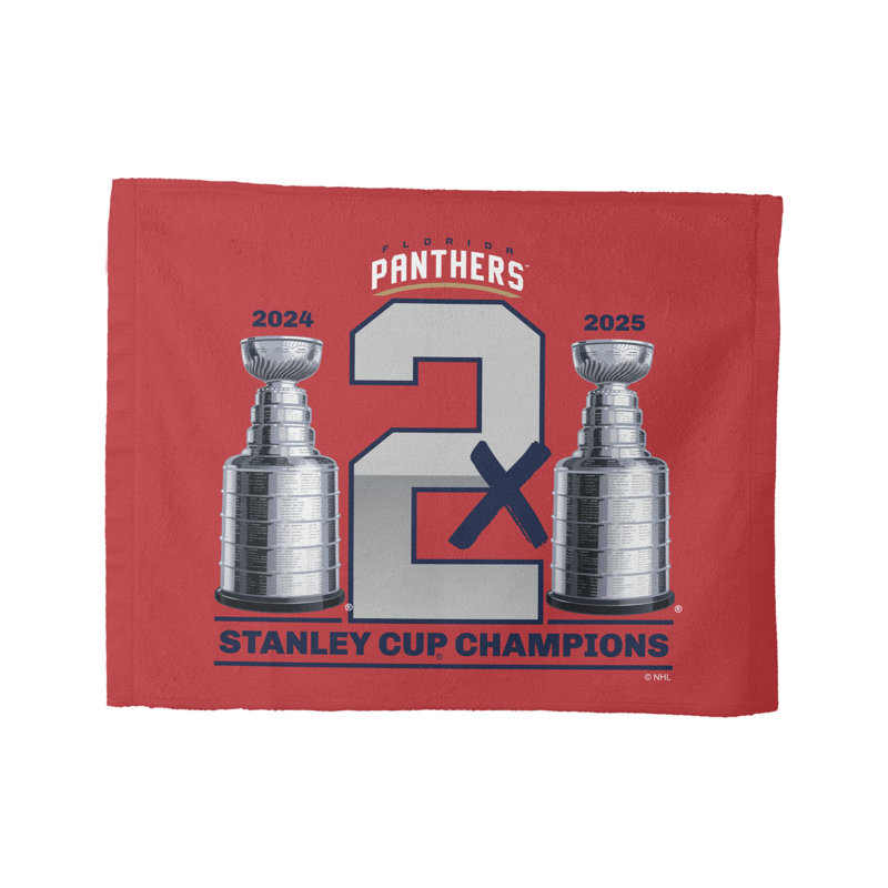 NHL Florida Panthers Champs Gather Rally Towel – Hockey Team Fan Towel, Game Day Must-Have 