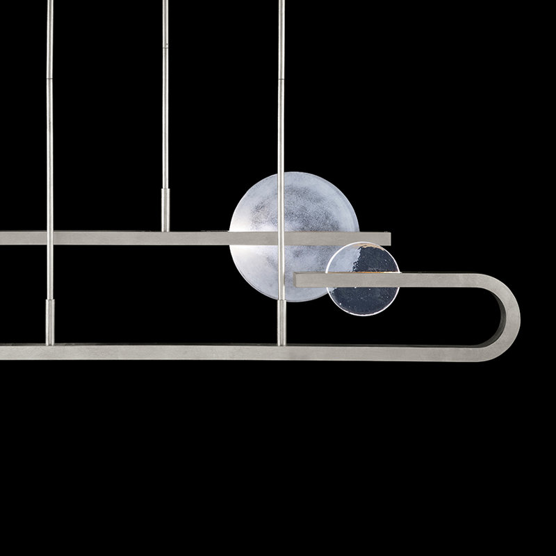 Selene 6 - Light LED Pendant, Silver