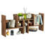Adjustable Desktop Shelf Stackable Office Organizer Set
