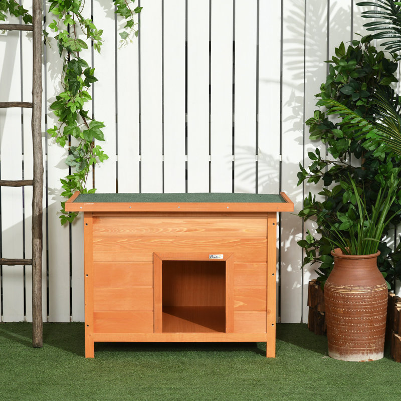 Derick Solid Wood Dog House