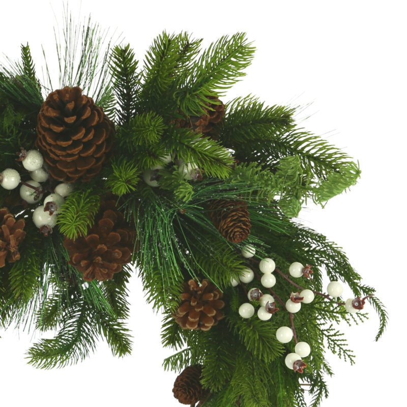 Pine and Berry 27" Wreath