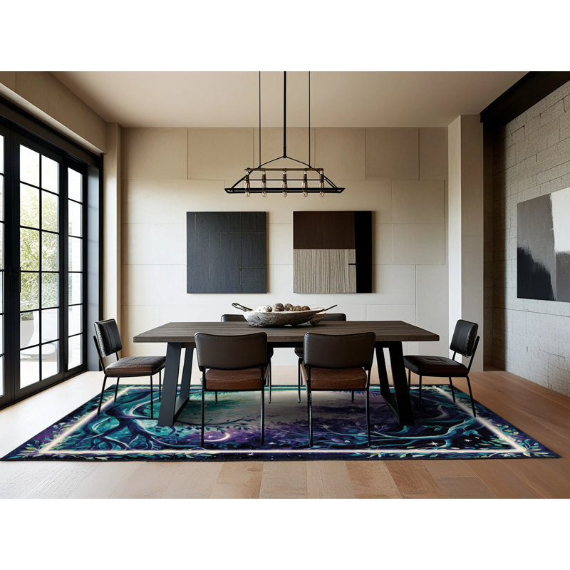 Shimmering Canopy Rug, Rectangle 3' x 5'