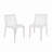 Plastic Outdoor Stacking Dining Side Chair-100946849