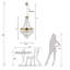 Lustre en cristal empire 9 lumières Modern-630810248